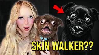 PUPPY REACTS TO SCARIEST YOUTUBE SHORTS....(TERRIFYING)