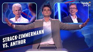 Politik trifft Quiz: Strack-Zimmermann und Amthor im Wissensduell | heute-show extra