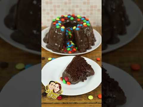 BOLO DE CHOCOLATE PARA AS CRIANÇAS NAS FÉRIAS