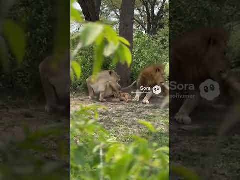 You already know the right person to share this lion family’s situation with 😁