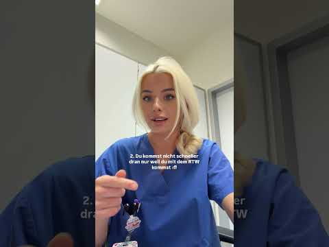 Das letzte wissen viele nicht und sind am Ende der Behandlung immer #krankenschwester #shorts #skim