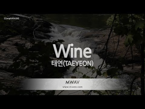 [짱가라오케/노래방] 태연(TAEYEON)-Wine [ZZang KARAOKE]