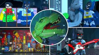 All Batcave Secrets + Interactions & 100% Rewards - LEGO Batman Legacy of the Dark Knight
