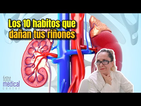 Los 10 habitos que dañan tus riñones y las señales para saber de que están enfermos. Dra. Melissa