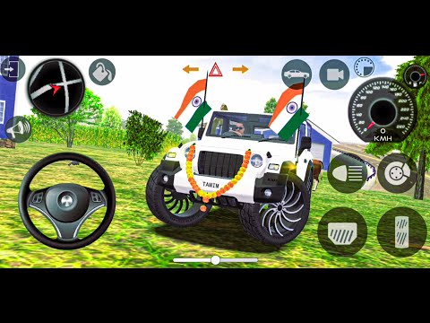 Modified Mahindra Thar😈Games:Indian Thar (Gadi Wala Games) Car Game Android Game - And roid Gameplay