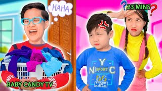 Khi Anh Bobby Trở Thành “Vua Phá Phách”, Bé Hạnh Chịu Nổi Không? ♥️ Baby Candy TV