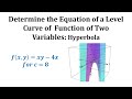 Understanding Level Curves and Contour Maps