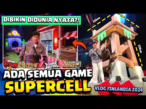 SEMUA GAME SUPERCELL DIBIKIN DI DUNIA NYATA!? - Ke Kantor CoC Finlandia