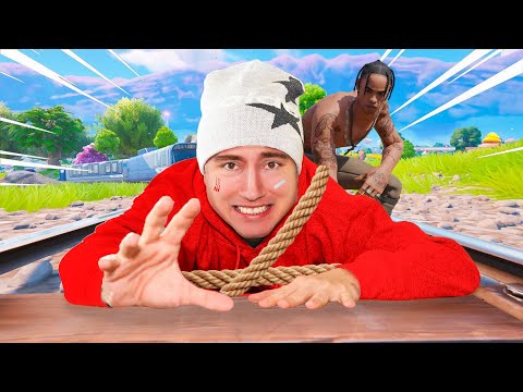 Ik ACHTERVOLG de YOUTUBER in FORTNITE!