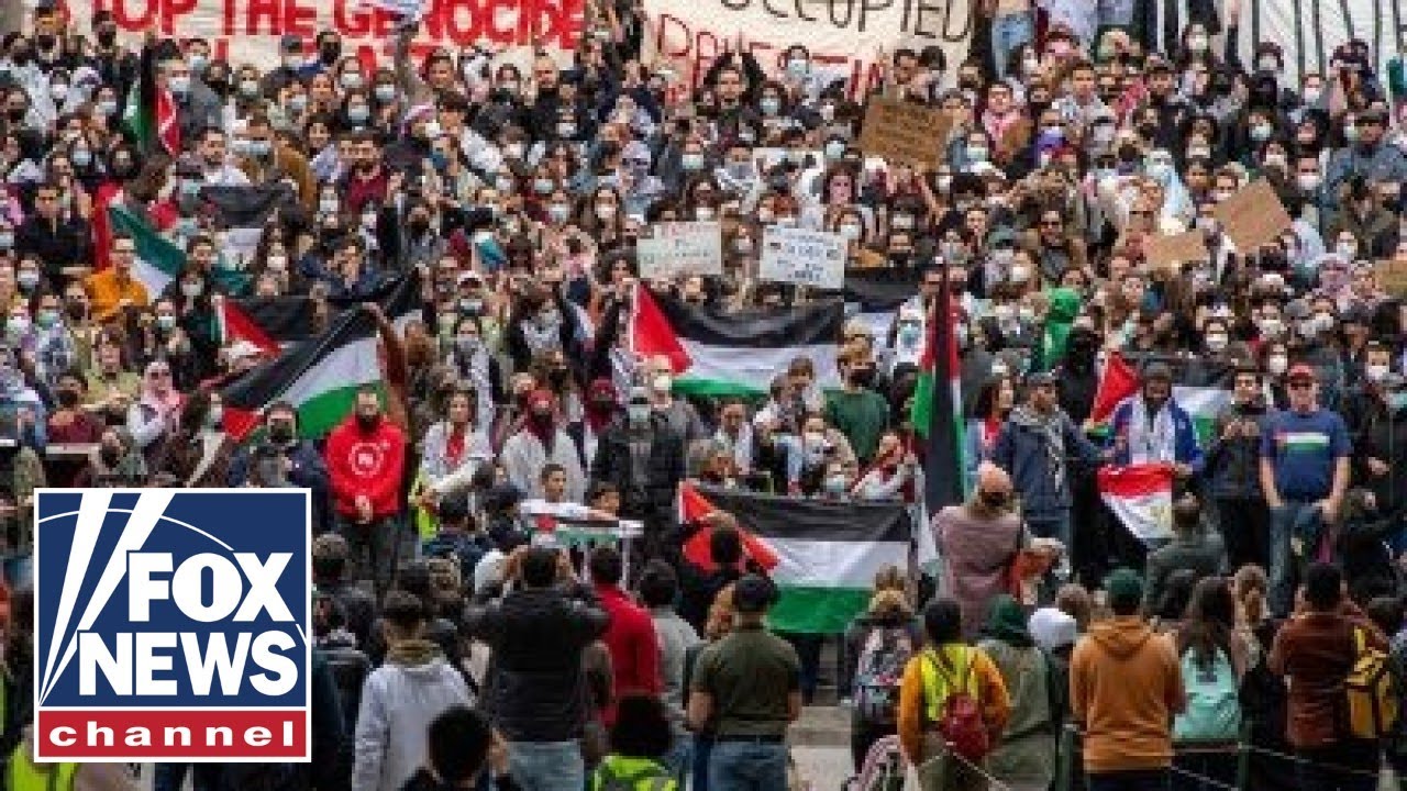 Pro-Palestinian protesters compare NYPD, IDF to the KKK