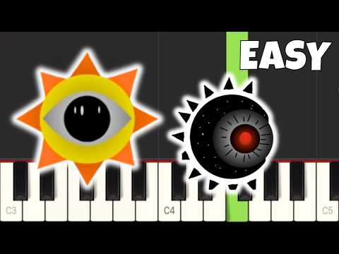 Mr Sun Sprunki Themes On Piano - Phase 1,2,3,4,5, Retake, Abgerny & Mustard