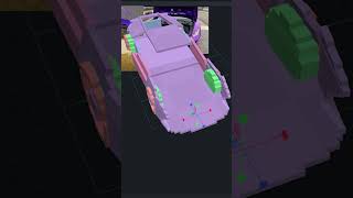 Lamborghini minecraftové modelování