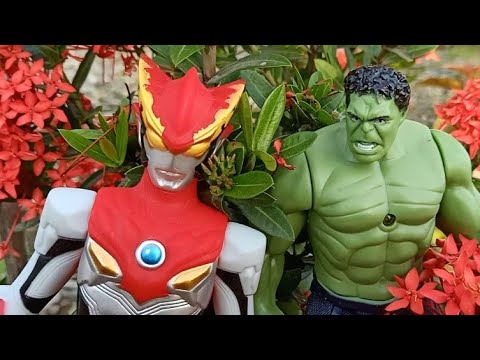 Menemukan Mainan Ultraman Zero Ultraman Nexus Ginga Avengers Power Ranger