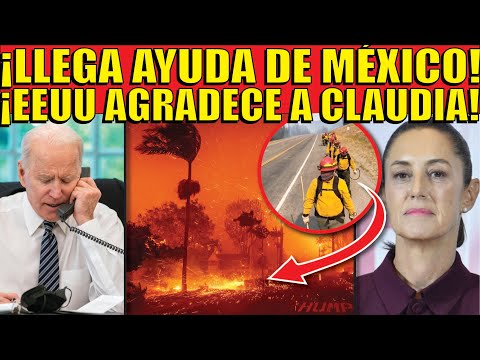 !CLAUDIA ENVIA AYUDA A EEUU! NO LO PUEDEN CREER! ASÍ DIO LAS GRACIAS BIDEN A MÉXICO!