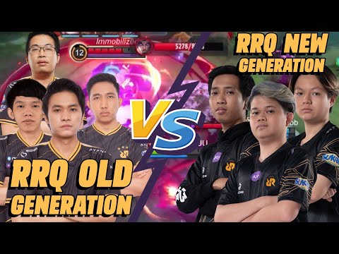 RRQ O2 VS RRQ NEW GEN, MINTA AMPUN GA KUAT LAWANYA !! - Mobile Legends