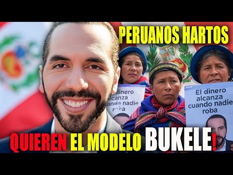 🚨🇵🇪 Peruanos piden 'Plan Bukele': ¿Es la solución para la inseguridad? 🚨