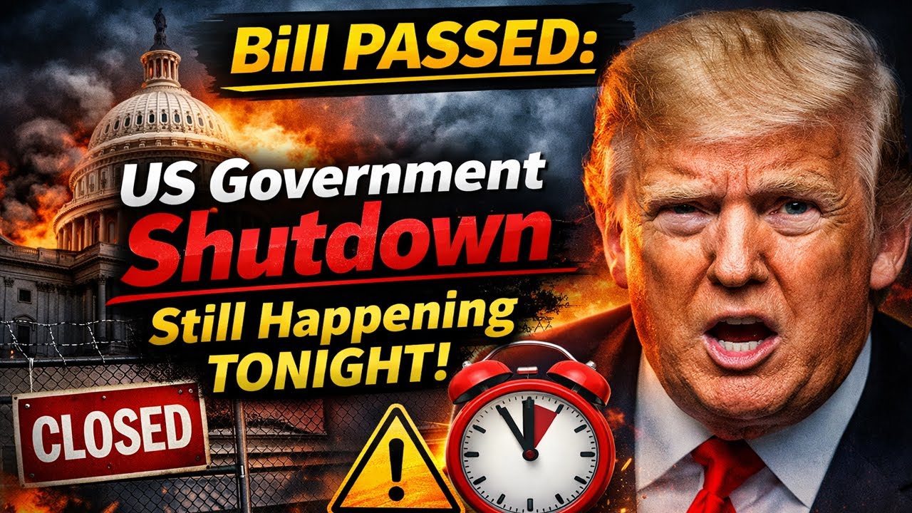 Government Shutdown CONFIRMED â Even Though Funding Bill Was Passed