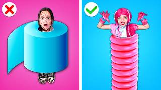 ¡Cambio De Imagen Extremo De Pobre A Mommy Long Legs! *Transformación De Belleza Con Gadgets*