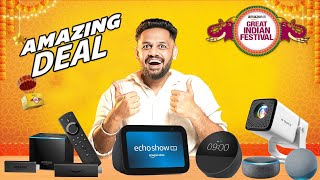 Best fire TV Stick,Echo Dot & More in Amazon Great Indian Festival Sale⚡️