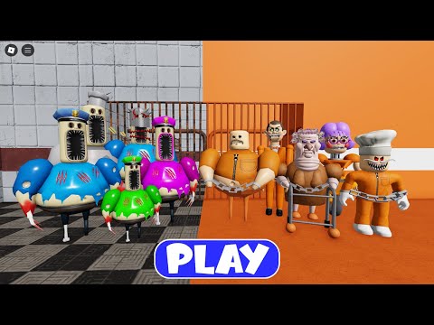 PRISONER BARRY'S PRISON RUN VS EXE BARRY'S PRISON RUN - WALKTHROUGH GAMEPLAY ROBLOX