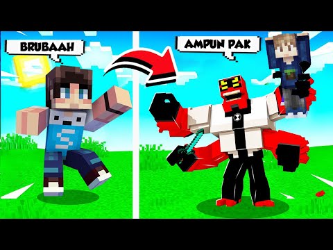 KITA BISA BEREVOLUSI MENJADI ALIEN BEN10 PALING OP DI MINECRAFT!!!