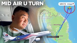 Malaysia Airlines A330neo Ferry Flight + B737 Mid-Air 'Technical'
