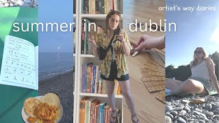 dreamy summer days - beach vlog, artists way, haircut, thrifting + cacao