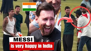 😱🤯 Crazy celebrations in India welcoming the arrival of Messi