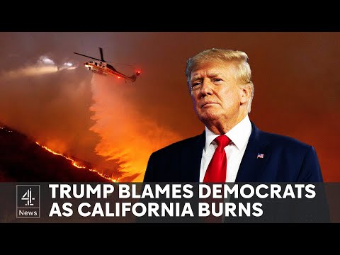 As California burns, Trump torches US climate agenda