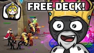 FREE DEATHMATCH DECK! SHADOWRATH COUNTER: GENERAL THERA + KING ZAREK! Stick War: Saga 