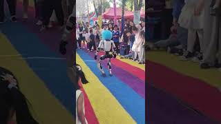 Robot kicks boy during martial arts demonstration
