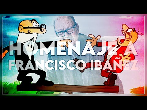Francisco Ibañez se escribía con tinta blanca
