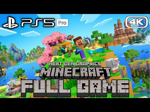 Minecraft: PS5 Edition - FULL GAME Walkthrough (4K60FPS) [PS5 Pro]