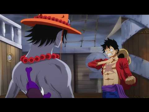 The Reaction of Luffy After Ace is Revived by Gecko Moria and Blackbeard - One Piece