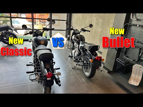 Royal Enfield Classic 350 OBD2B VS Bullet 350 OBD 2B New Model Which Is Best 2025
