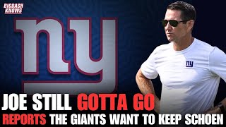 The Giants Want to KEEP Joe Schoen | Reports say New York Giants are leaning towards keeping the GM