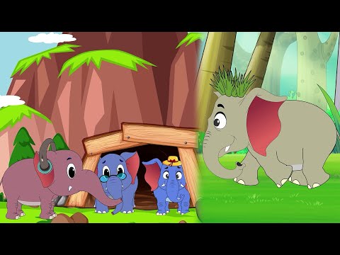 एक मोटा हाथी | Ek Mota Hathi Cartoon Videos | Hindi Rhymes | Lead Kids Fun