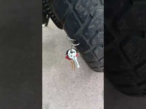 Hey bro, how much did that motorcycle-shaped keychain cost?