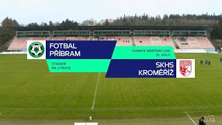 Sestřih zápasu FK Příbram - SK Hanácká Slavia Kroměříž 