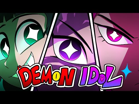 DEMON IDOL - KPOP DEMON HUNTERS (케데헌) Fan Animation Music Video