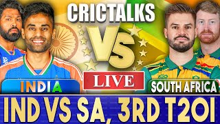 Live: IND Vs SA, 3rd T20I, Centurion | Live Scores & Commentary | India vs South Africa | 2024