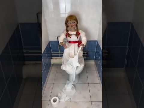 😱🤫😱Annabelledoll SoleilDogan #annabelle #short #annabelledoll #soleildogan