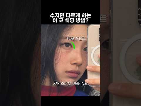 수지만 하는 코 쉐딩 비밀