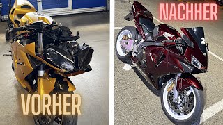CBR600RR Crash + Wiederaufbau | Unglaubliche Transformation!