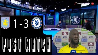 Aston Villa vs Chelsea 1-3 Post Match Analysis 🔥 Lukaku Goal & His Reaction | Jorginho Penalties