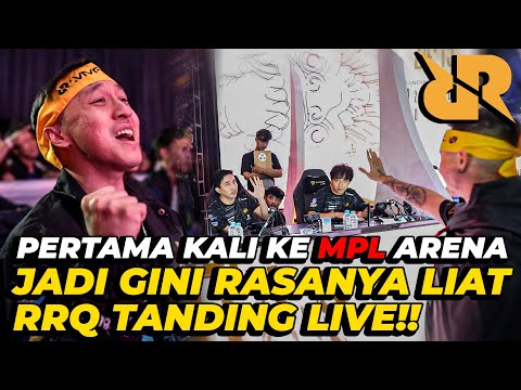 NGEDUKUNG RRQ SECARA LANGSUNG DI MPL ARENA! KETEMU LEMON! GINI TOH RASANYA!