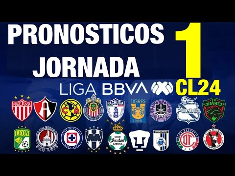 ✔ El MEJOR PRONÓSTICO de la JORNADA 1 de la LIGA MX Clausura 2024 | Predicción Quiniela MX ⚽ Fechas