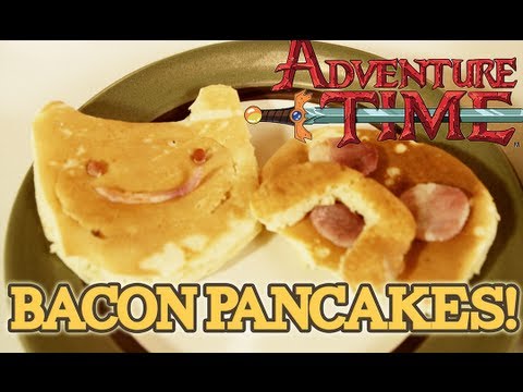 How to Make BACON PANCAKES from Adventure Time! S2 E12 | Feast of Fiction