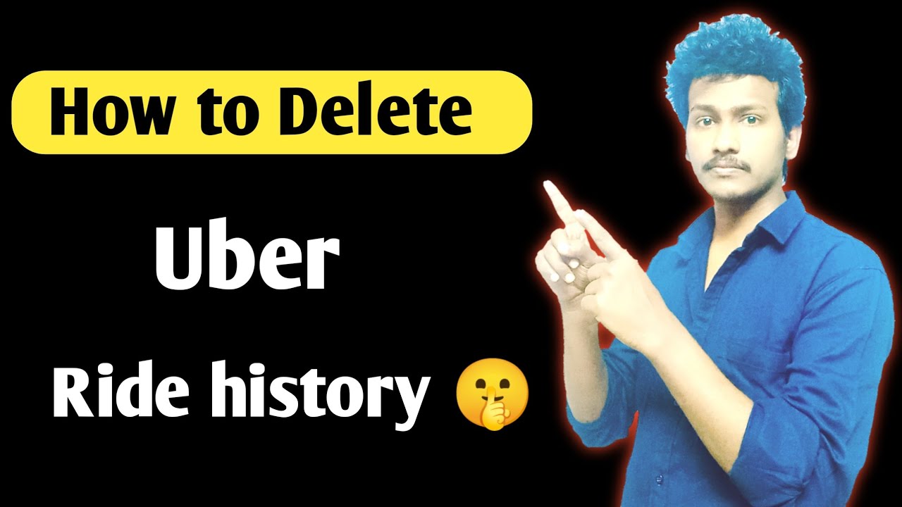 How To Delete Uber History