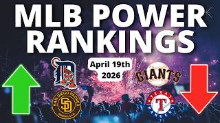 MLB POWER RANKINGS - IS THIS A CHANGING OF THE GUARD?!